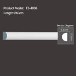 FS-4006 - Plain Flat Moulding Series - msjdecor