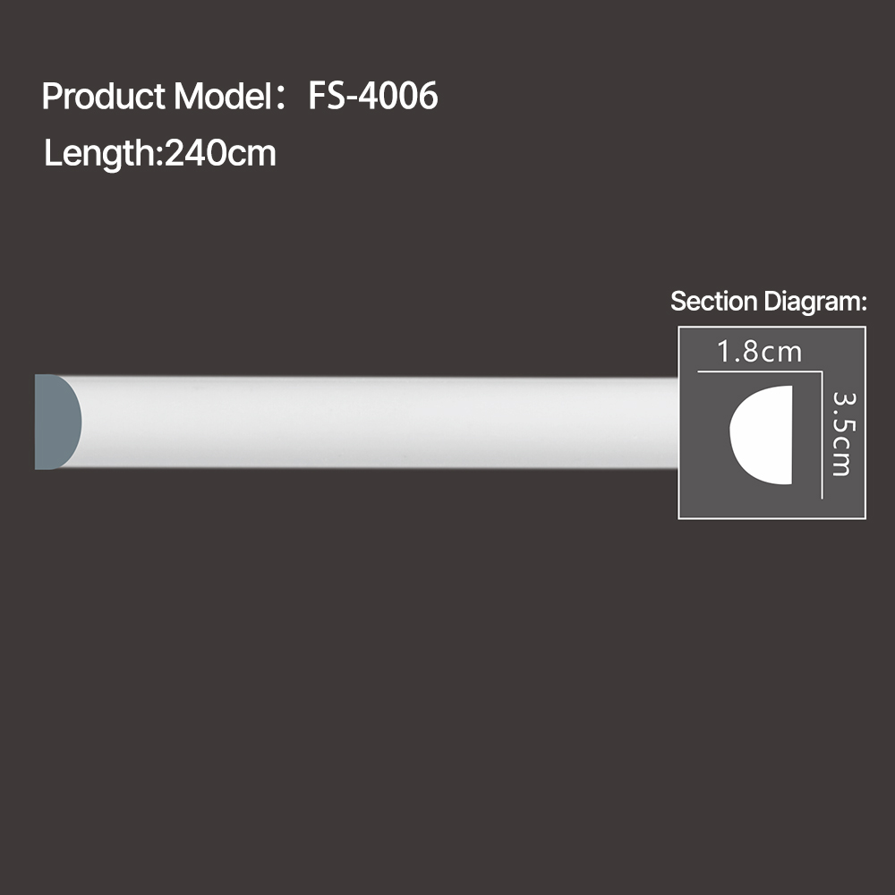 FS-4006 - Plain Flat Moulding Series - msjdecor