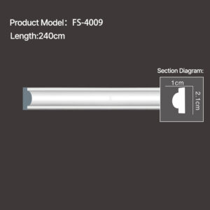 FS-4009 - Plain Flat Moulding Series - msjdecor