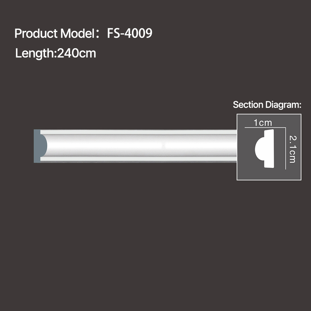 FS-4009 - Plain Flat Moulding Series - msjdecor