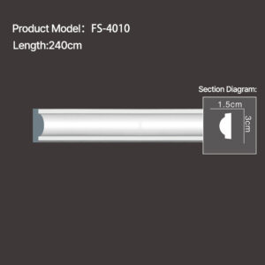 FS-4010 - Plain Flat Moulding Series - msjdecor