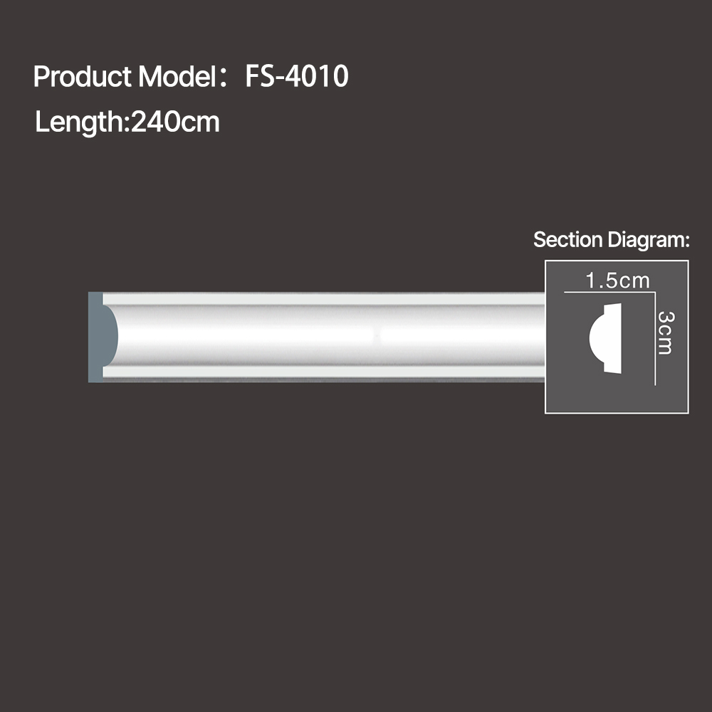 FS-4010 - Plain Flat Moulding Series - msjdecor