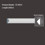 FS-4014 - Plain Flat Moulding Series - msjdecor
