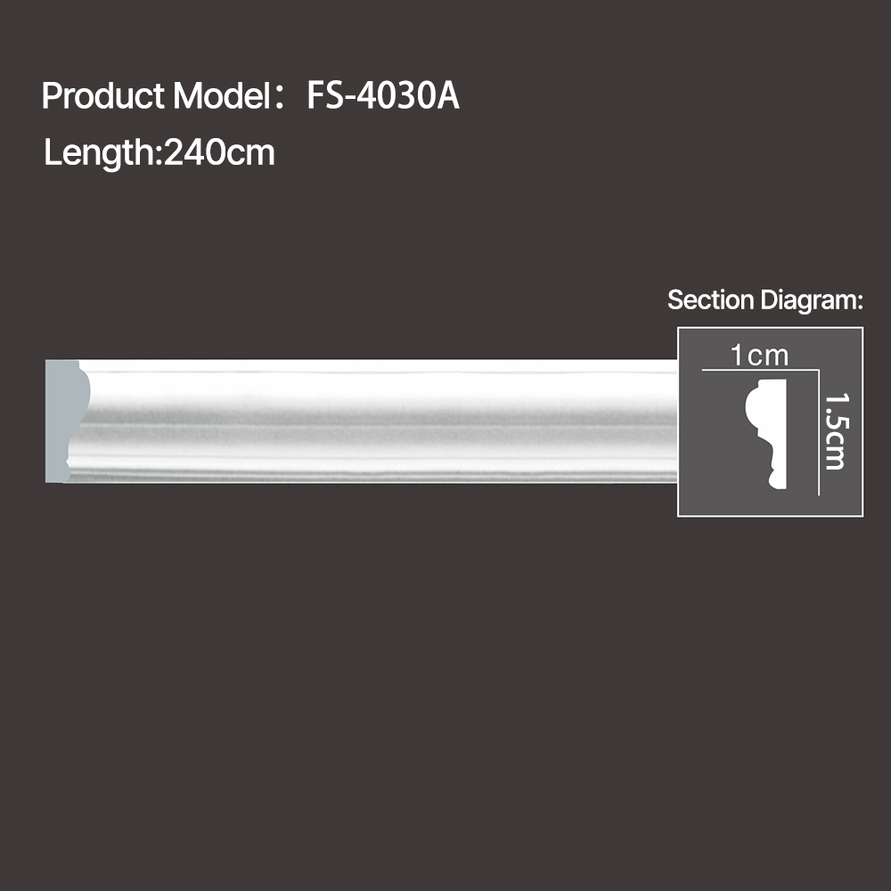 FS-4030A - Plain Flat Moulding Series - msjdecor
