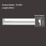 FS-4031 - Plain Flat Moulding Series - msjdecor