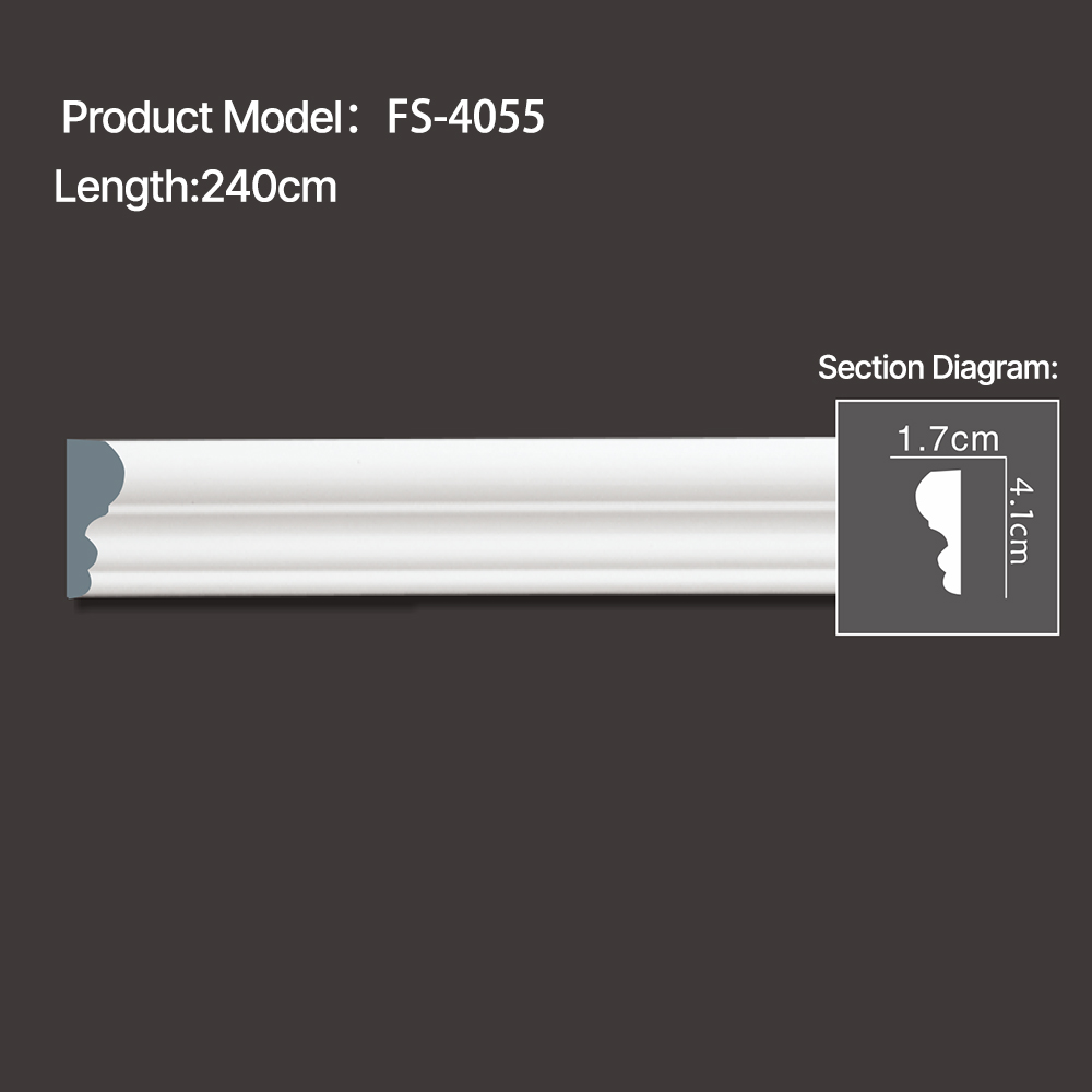 FS-4055 - Plain Flat Moulding Series - msjdecor