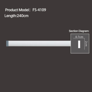 FS-4109 - Plain Flat Moulding Series - msjdecor