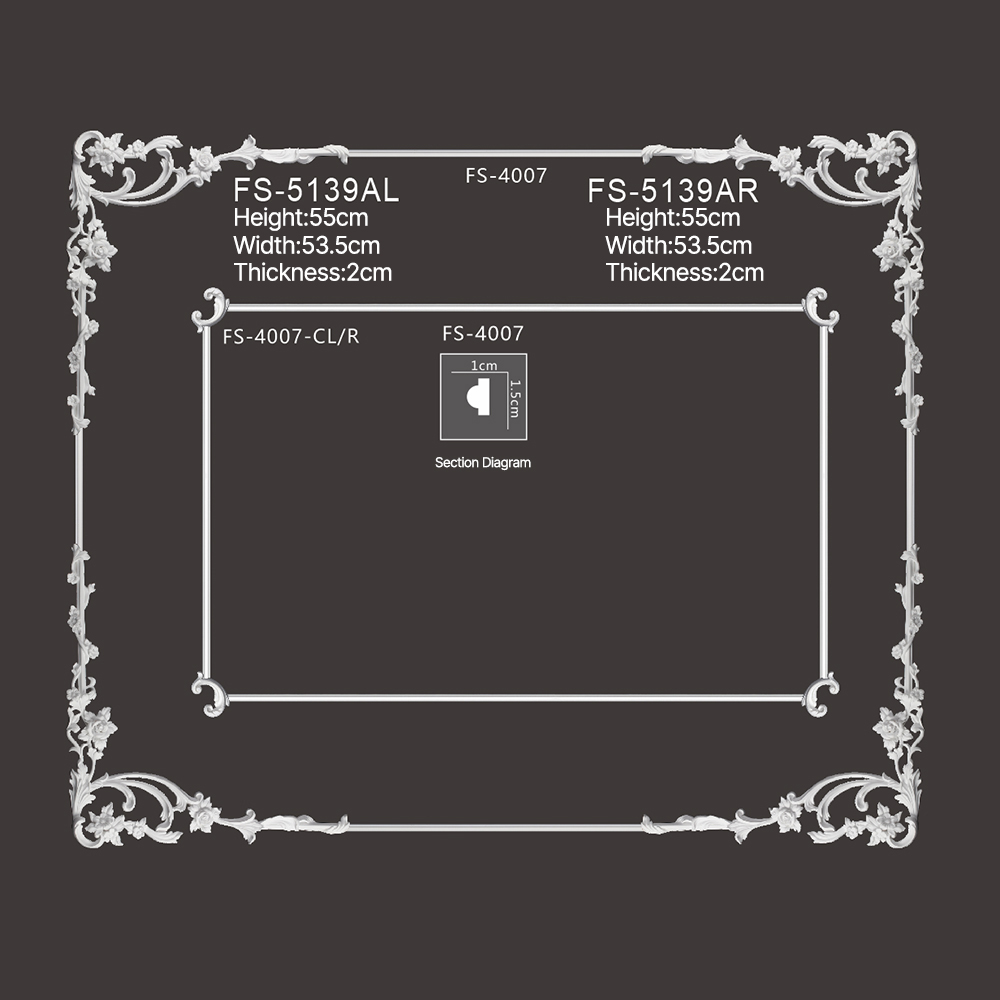 FS5139 - corner & Frames - msjdecor