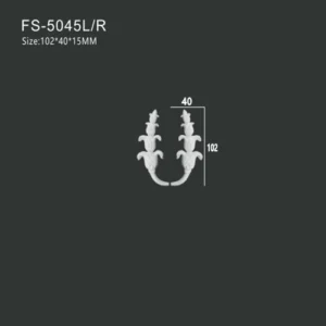 FS-5045L R PU decorative ornament for wall and ceiling decoration