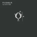FS-5048L R PU decorative ornament for wall and ceiling decoration