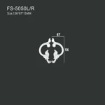 FS-5050L R PU decorative ornament for wall and ceiling decoration
