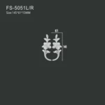 FS-5051L R PU decorative ornament for wall and ceiling decoration