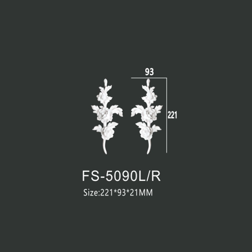 FS-5090L R PU decorative ornament for wall and ceiling decoration