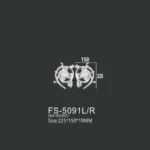 FS-5091L R PU decorative ornament for wall and ceiling decoration