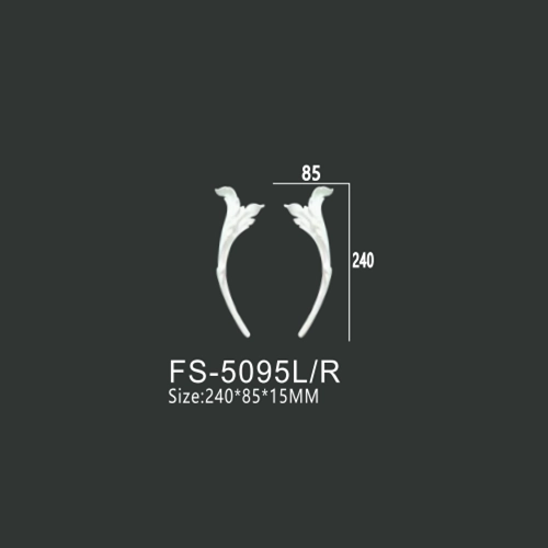 FS-5095L R PU decorative ornament for wall and ceiling decoration