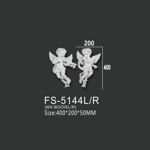 FS-5144L R PU decorative ornament for wall and ceiling decoration