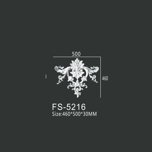 FS-5216 PU decorative ornament for wall and ceiling decoration