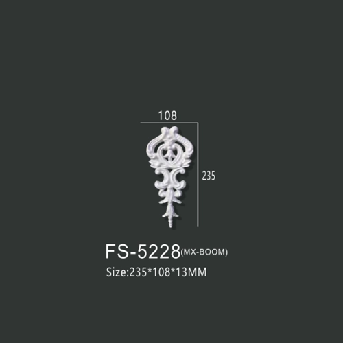 FS-5228 PU decorative ornament for wall and ceiling decoration