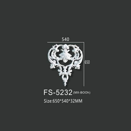 FS-5232 PU decorative ornament for wall and ceiling decoration
