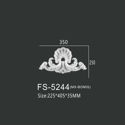 FS-5244 PU decorative ornament for wall and ceiling decoration