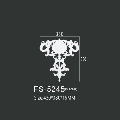 FS-5245 PU decorative ornament for wall and ceiling decoration