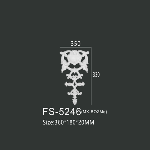 FS-5246 PU decorative ornament for wall and ceiling decoration
