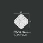 FS-5256 PU decorative ornament for wall and ceiling decoration