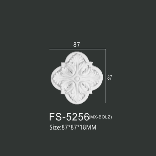 FS-5256 PU decorative ornament for wall and ceiling decoration