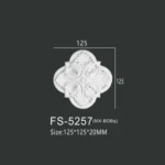 FS-5257 PU decorative ornament for wall and ceiling decoration