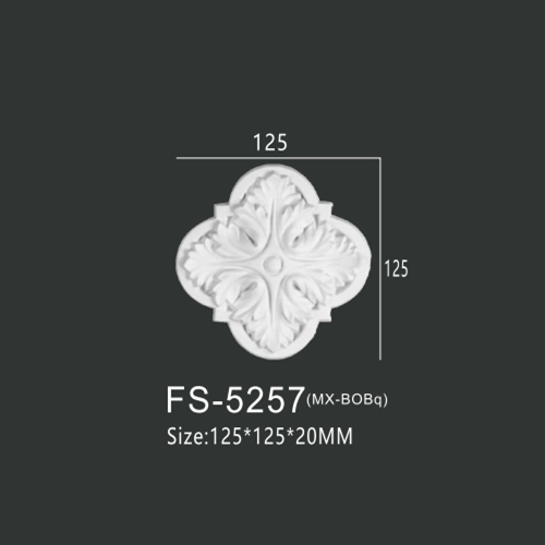 FS-5257 PU decorative ornament for wall and ceiling decoration