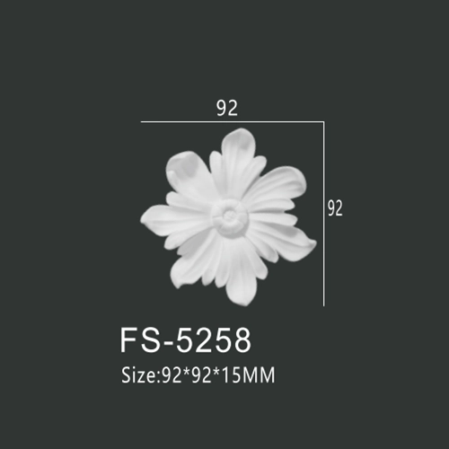 FS-5258 PU decorative ornament for wall and ceiling decoration