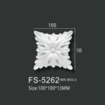 FS-5262 PU decorative ornament for wall and ceiling decoration