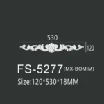 FS-5277 PU decorative ornament for wall and ceiling decoration