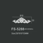 FS-5288X PU decorative ornament for wall and ceiling decoration