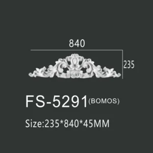 FS-5291 PU decorative ornament for wall and ceiling decoration