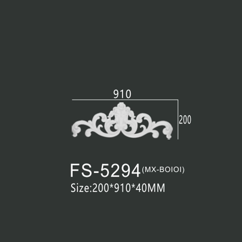 FS-5294 PU decorative ornament for wall and ceiling decoration