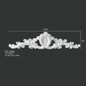 FS-5298 PU decorative ornament for wall and ceiling decoration