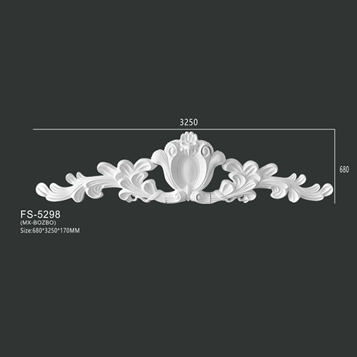 FS-5298 PU decorative ornament for wall and ceiling decoration
