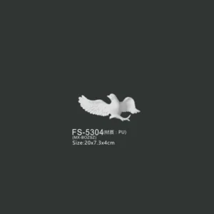 FS-5304 PU decorative ornament for wall and ceiling decoration